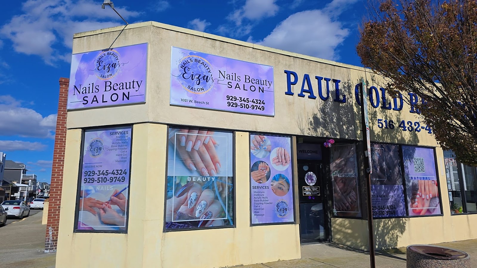 Eizas Nails Beauty Salon nail work in Long Beach, New York